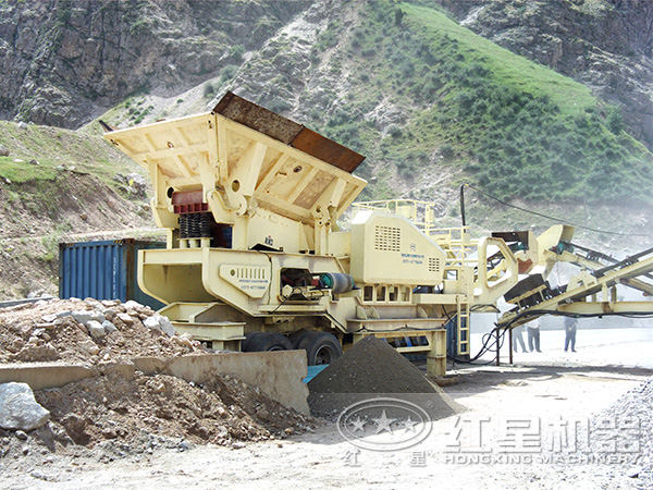 移動碎石機(jī)生產(chǎn)線 移動碎石機(jī)生產(chǎn)線