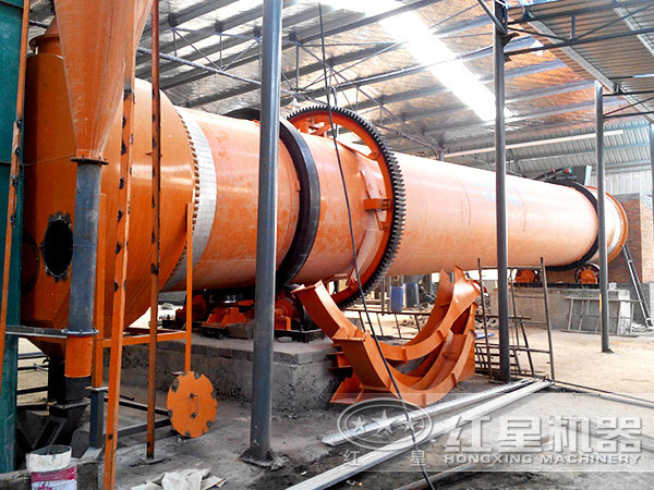 烘干機安裝、調試現(xiàn)場