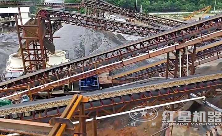 花崗巖制砂機客戶現場 花崗巖制砂機客戶現場