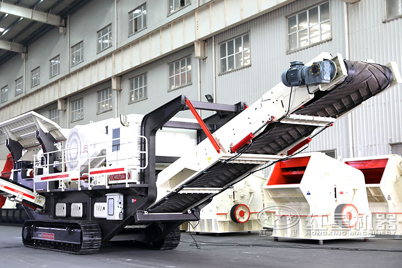 移動鄂式碎沙機(jī)設(shè)備實拍圖 移動鄂式碎沙機(jī)設(shè)備實拍圖
