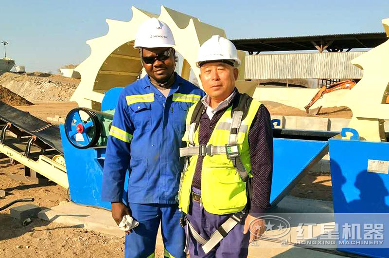 洗沙機(jī)生產(chǎn)現(xiàn)場(chǎng) 洗沙機(jī)生產(chǎn)現(xiàn)場(chǎng)